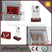 Table stand menu holder waiter buzzer call system