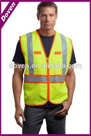 Polyester work safety wear vest