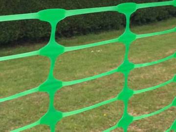 Oval Plastic Barrier Mesh