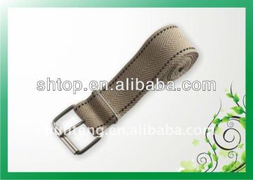 Waist belts/mens woven cotton belt