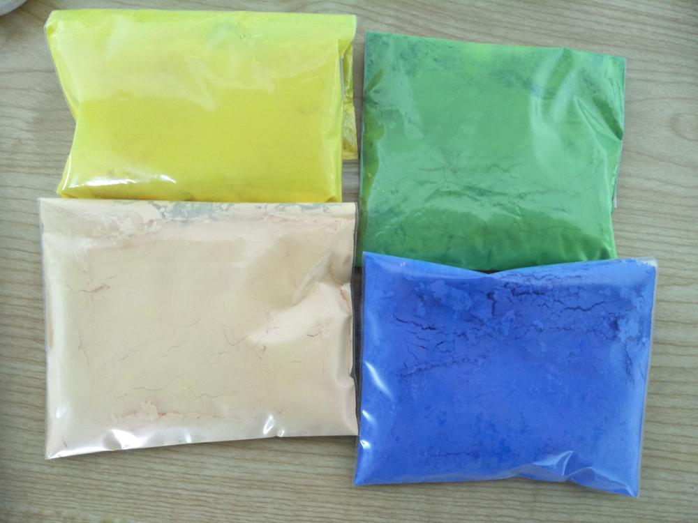 Thermochromic pigment heat sensitive powder for fabric textile dyes