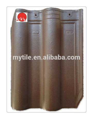 Light weight ceramic roof tile