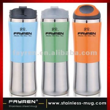 Stainless steel travel cup/stravel cup