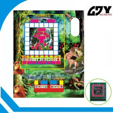 Tarzan mario game board