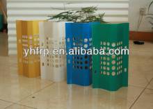 frp grp wind dust wall used in industrial factory