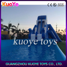 water inflatable slide big water slides for pool used water park large slide