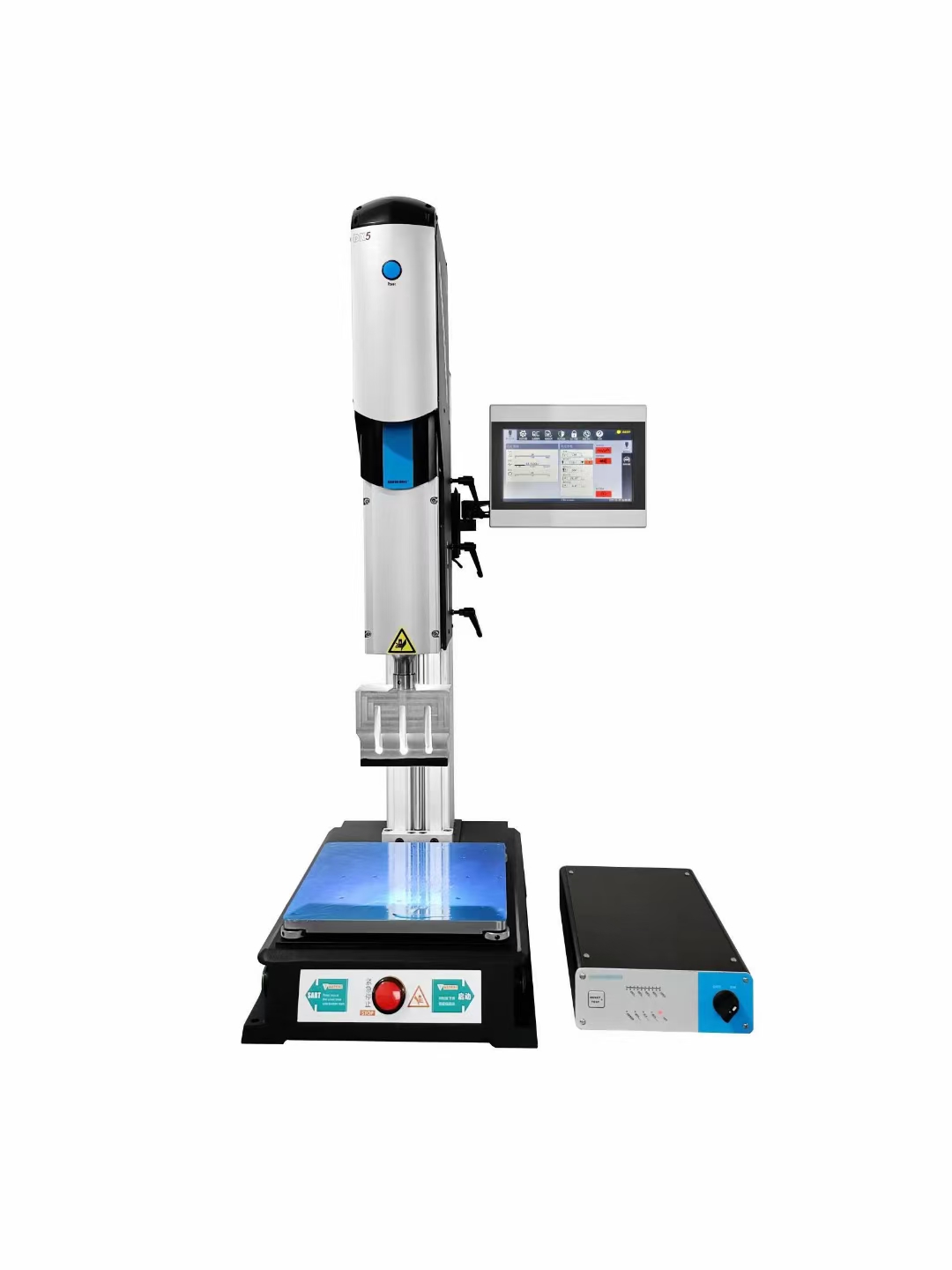 Surgical instrument servo ultrasonic welding machine