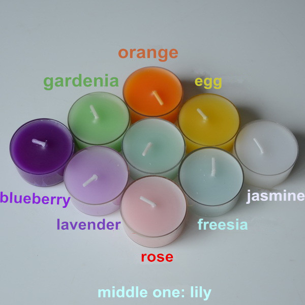 tealight candle color