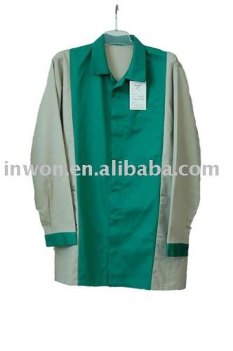 polyester cotton warehouse coat