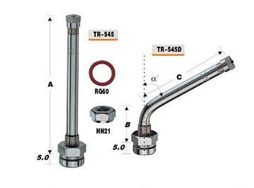 Truck and Bus Tire Valve TR545