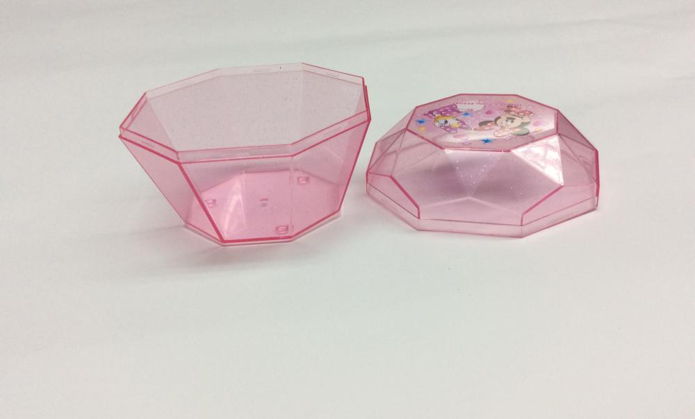 Caja de almacenamiento de joyería simple de plástico Plastic Simple Jewelry Storage Box