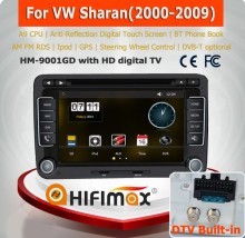 Hifimax vw sharan car dvd gps navigation system vw sharan car dvd player cd player multimedia player with Digital TV