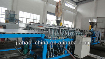 Plastic PVC board extrusion machine