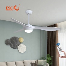 Decoration Home Modern ABS Ceiling Fan with Light
