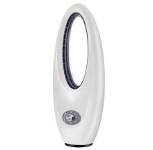 Title: Bladeless Tower Fan - Adjustable Wind Speed Silent Floor Fan