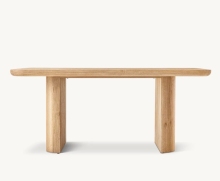 Modern Midcentury Minimalist Oak Wood Oslo Office Desk