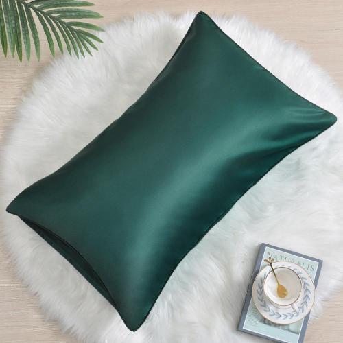 Funda de almohada de seda satinada para el cabello y la piel