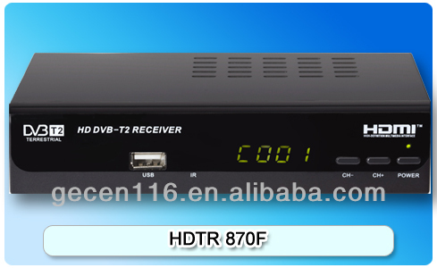 2014 best hd digital satellite receiver /dvb-t2 HDTR 870E