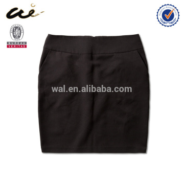 Black min woman skirt;brand name skirt;bulk name brand clothing;formal short skirt