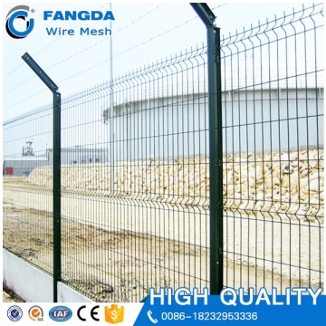 Double wire fence / Pvc Coated Welded Double Wire Mesh Fence