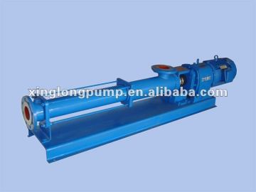 Xinglong single screw pumps eccentric type used for liquids of various viscosity
