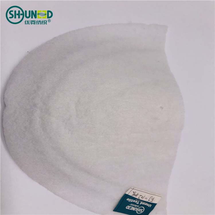 China High quality jacket shoulder pads sponge inside woven fabric shoulder pad for fashion cloth