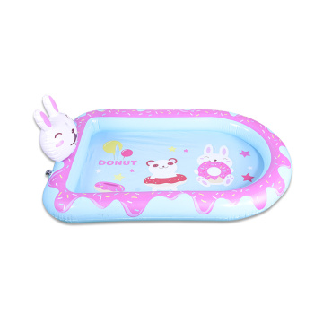 Piscine gonflable de sprinkler de lapin