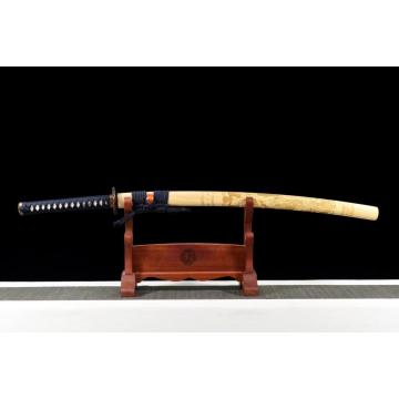 Japanese Samurai Katana Eagle Soaring in the Sky