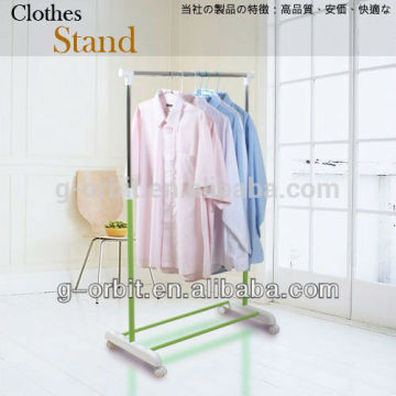 extendable single clothes rack