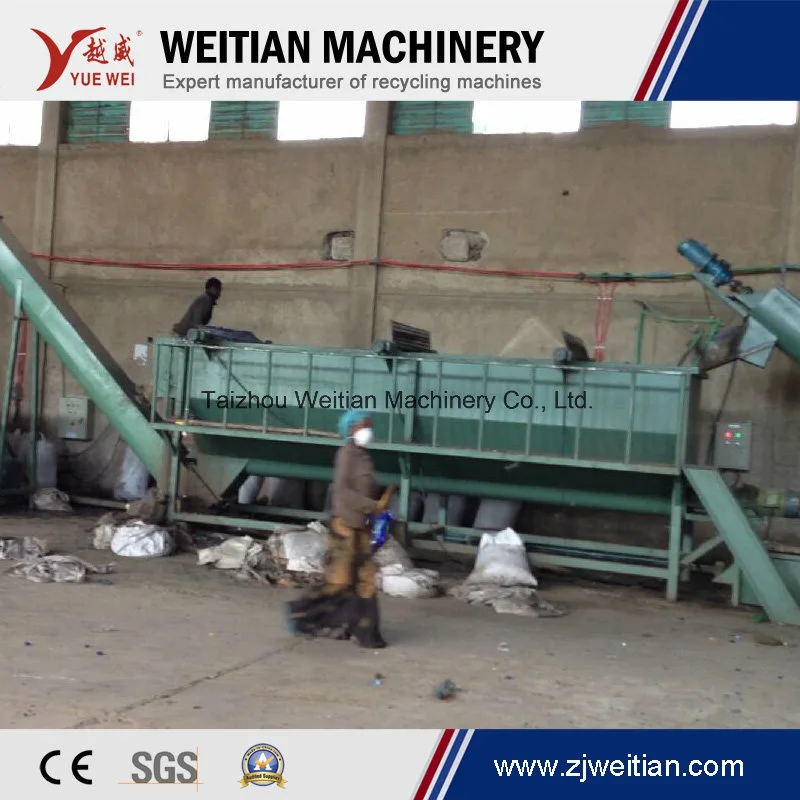 Drink Cola Soda Bottle Plastic Recycling Washing Plant