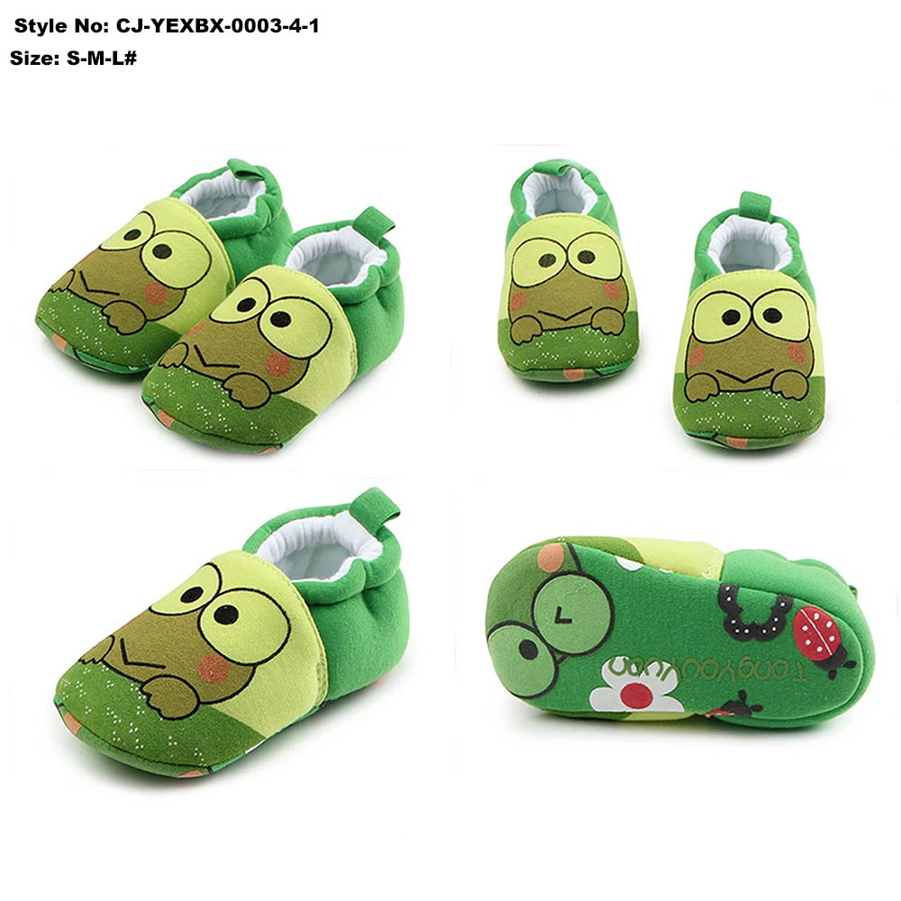 Spring and Autumn New Cartoon Knit Fabric Elastic Shoes Wholesale Baby Shoes Toddler Shoes