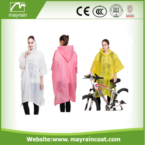 Disposable Yellow Poncho