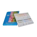 24 Farben 12ml Wasserfarbe Set