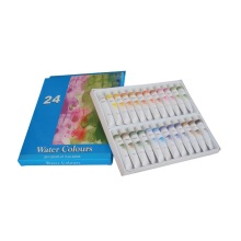 24 kleuren 12 ml waterverfset