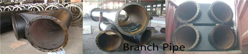 Customized steel branch pipe fittings