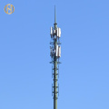 Yixing Futao 50ft Telecommunication Pole dengan galvanis