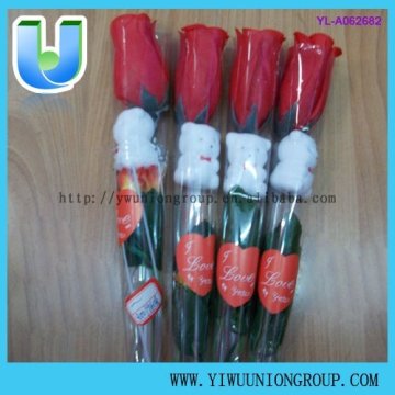 Artificial Flower Valentine Rose