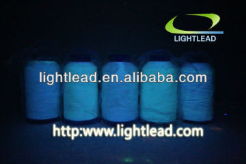 Blue Glowing Threads,night glowing thread