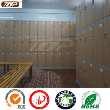 locker storage provided by the factory