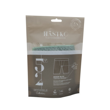 Biologisch afbreekbaar Cornstelce Packaging Compostable Clothes Pouch