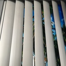 vertical fire rated air intake aluminum louvers