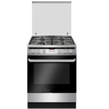 Black Freestanding Electric Cooker Gas Stove