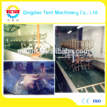 Pig scalding machine for pig skinning pig slaughterhouse