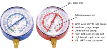 refrigeration manifold gauge