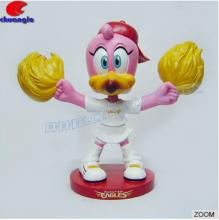 Cartoon Cheering Squad Bobble Head,Custom shakespeare bobble head