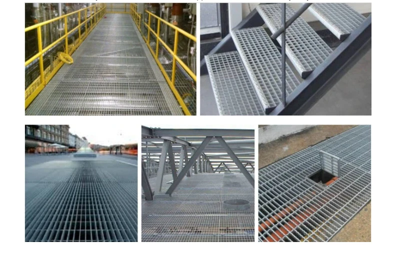 Hot Dipped Galvanized Welded Steel Grating for The Working Platform and Walkway