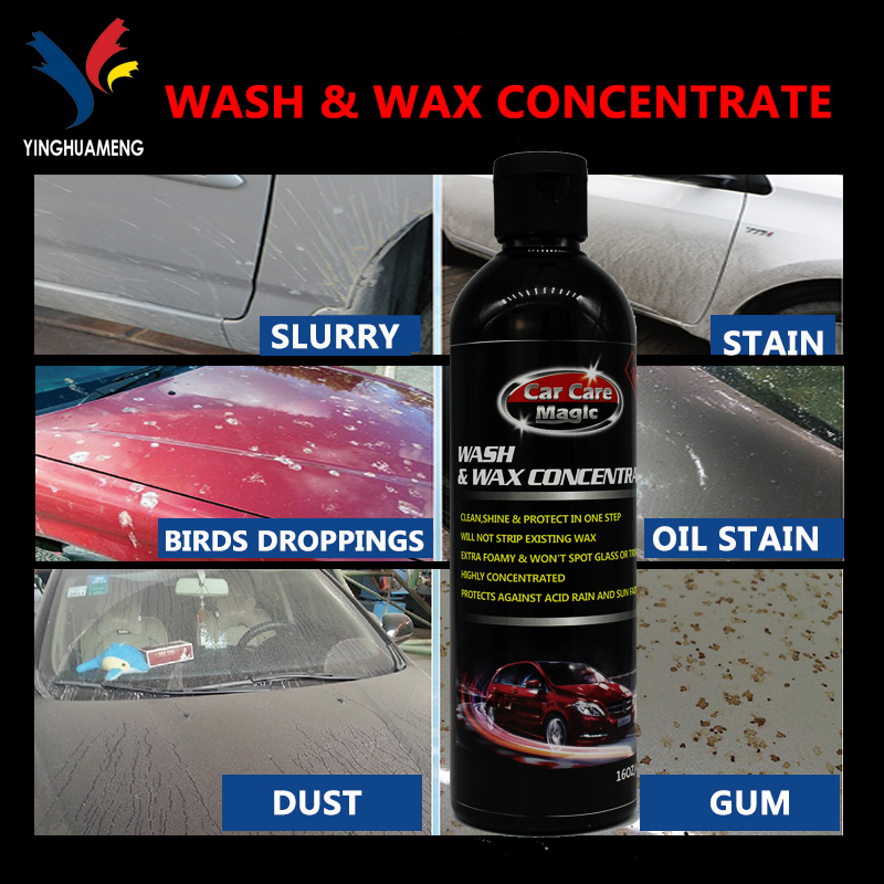 Car Wash Shampoo with Wax