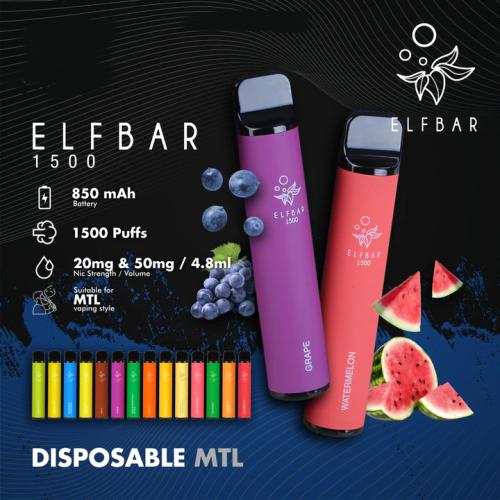Wholesale Disposable Vape Elfbar 1500Puffs