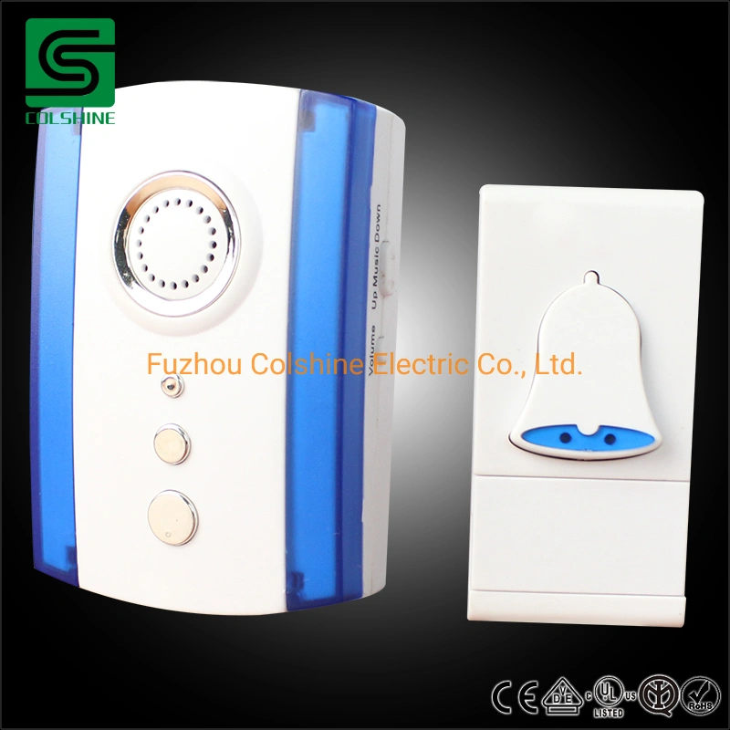 Colshine Wireless Doorbell MP3 Digital Door Bell AC 220V-250V