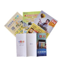 Embossing Commerical Leaflet Paper Folder Printing